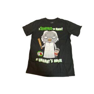 NWOT Boys FGTeeV Granny's House Graphic‎ Tee Black, Size: X LARGE Boys (8-20)